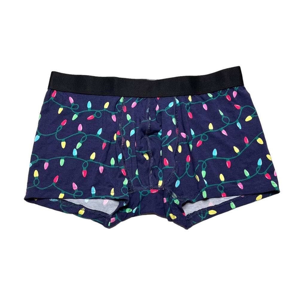 MeUndies Holiday Lights Men's Trunk Underwear Size Small